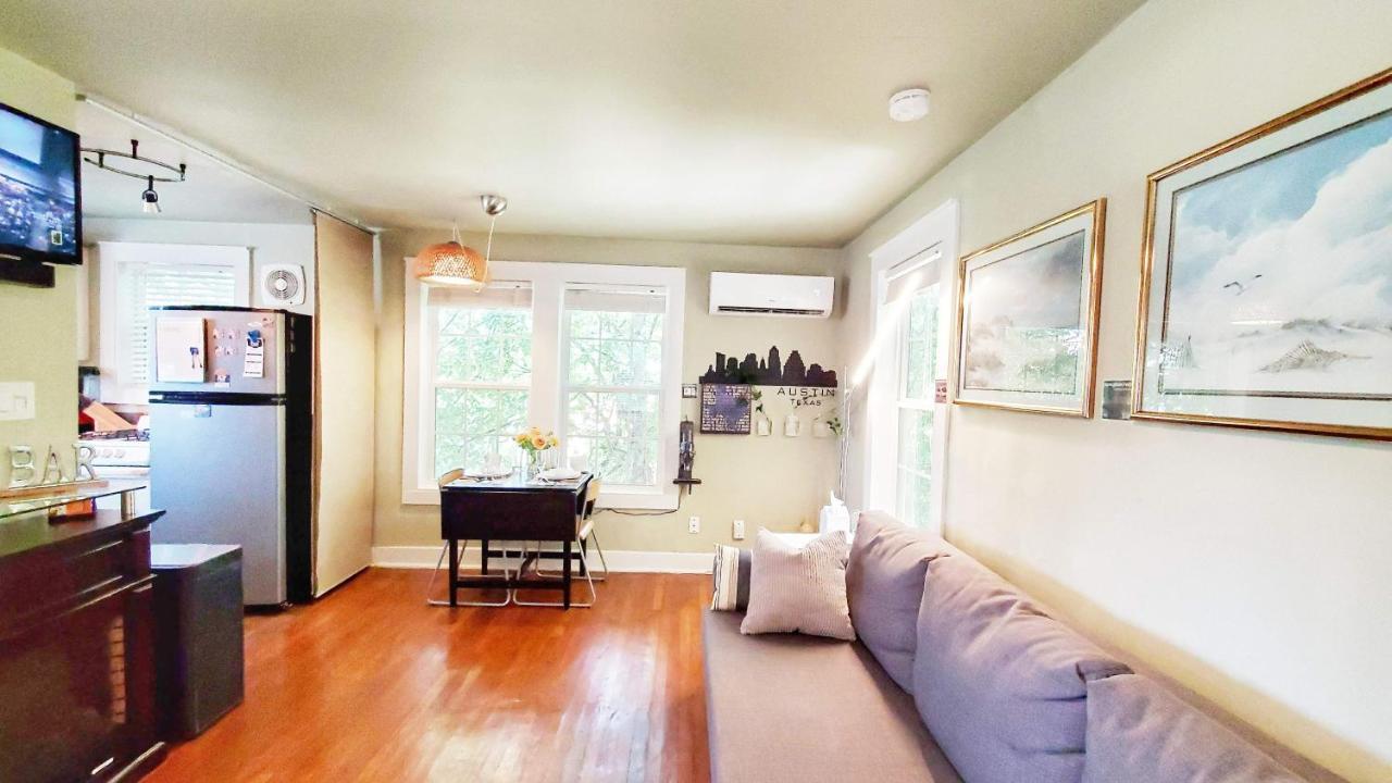 אוסטין Ut Moody Center Downtown Eco Pecan Tree House Free Wifi Parking Quiet Office מראה חיצוני תמונה