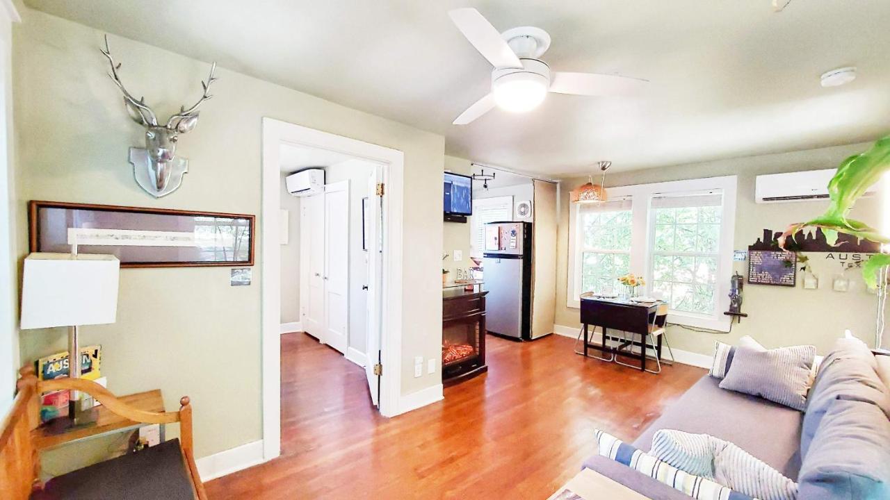 אוסטין Ut Moody Center Downtown Eco Pecan Tree House Free Wifi Parking Quiet Office מראה חיצוני תמונה