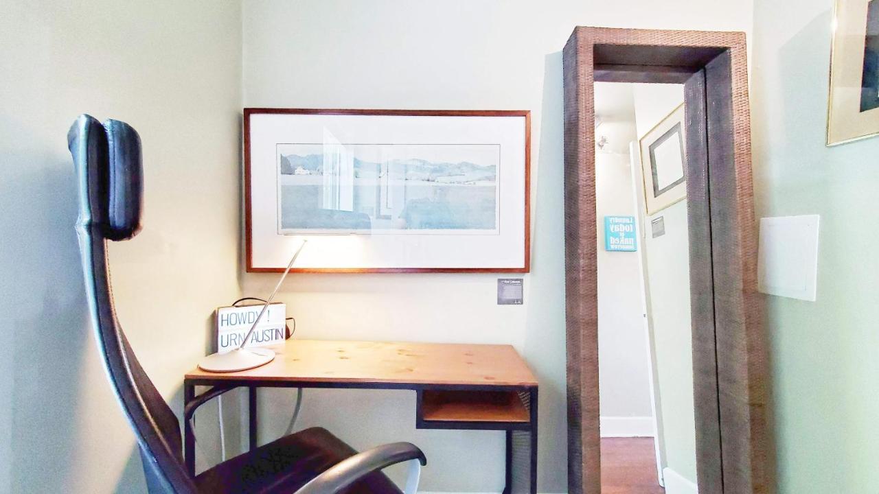 אוסטין Ut Moody Center Downtown Eco Pecan Tree House Free Wifi Parking Quiet Office מראה חיצוני תמונה