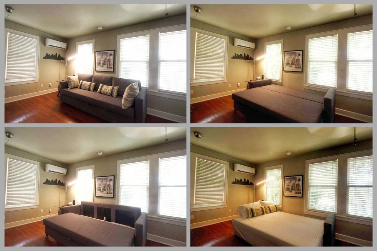 אוסטין Ut Moody Center Downtown Eco Pecan Tree House Free Wifi Parking Quiet Office מראה חיצוני תמונה